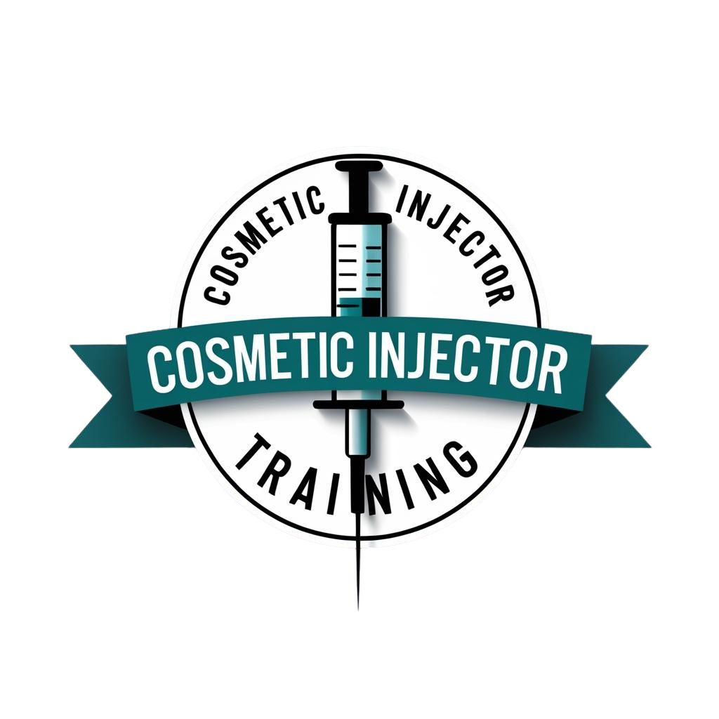 Modern Emblem Logo for Cosmetic Injector Training